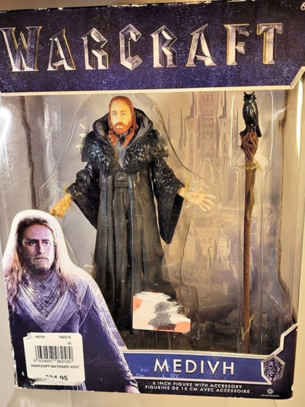 JAKKS Pacific - Warcraft MEDIVH 6 Inch Action Figure with Accessory (New) US1